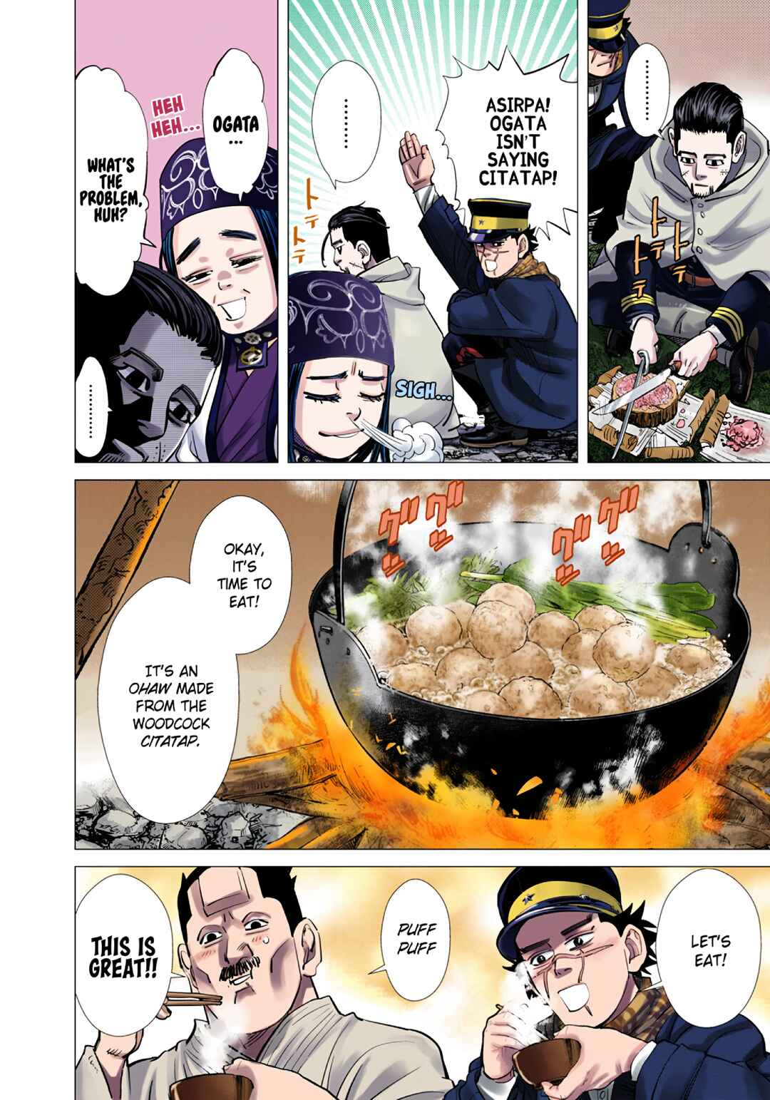 Golden Kamuy (Official Colored) Chapter 83 - Page 9