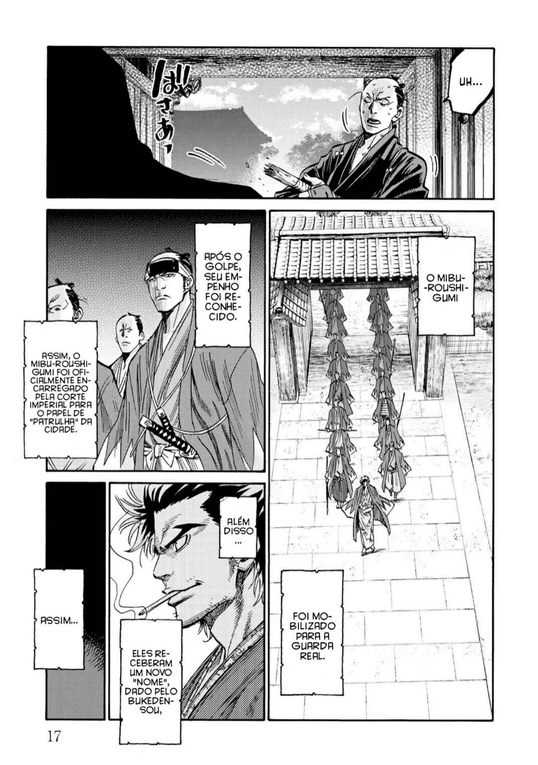 Chiruran: Shinsengumi Requiem Chapter 34 - Page 18