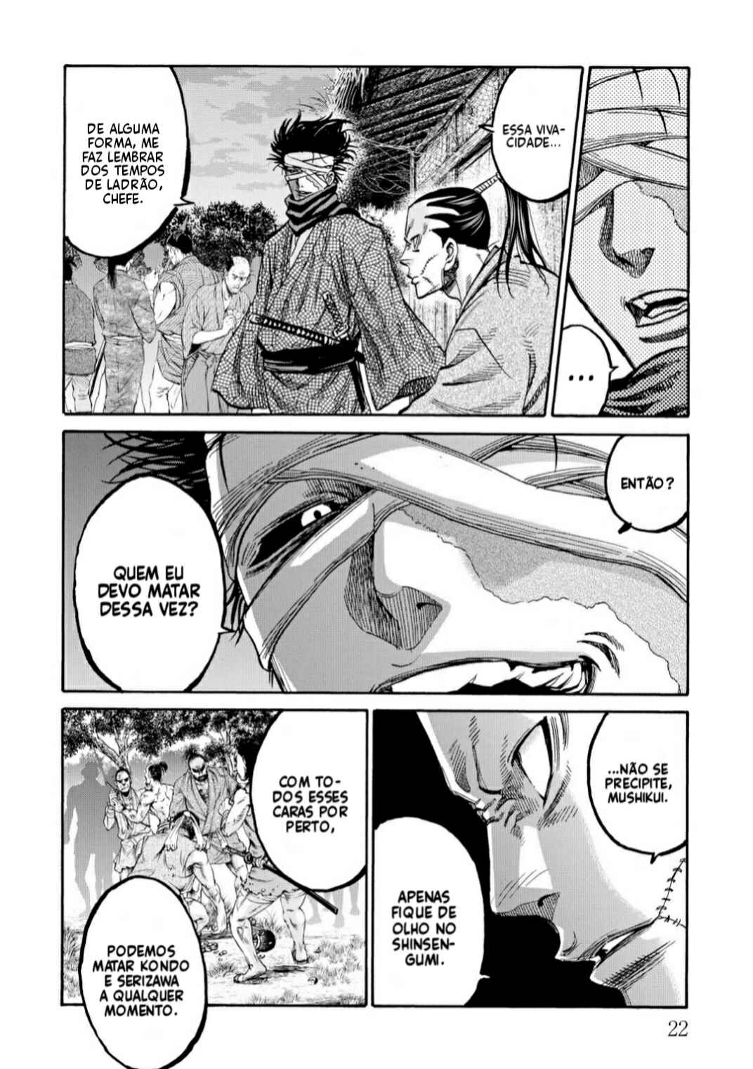 Chiruran: Shinsengumi Requiem Chapter 34 - Page 22