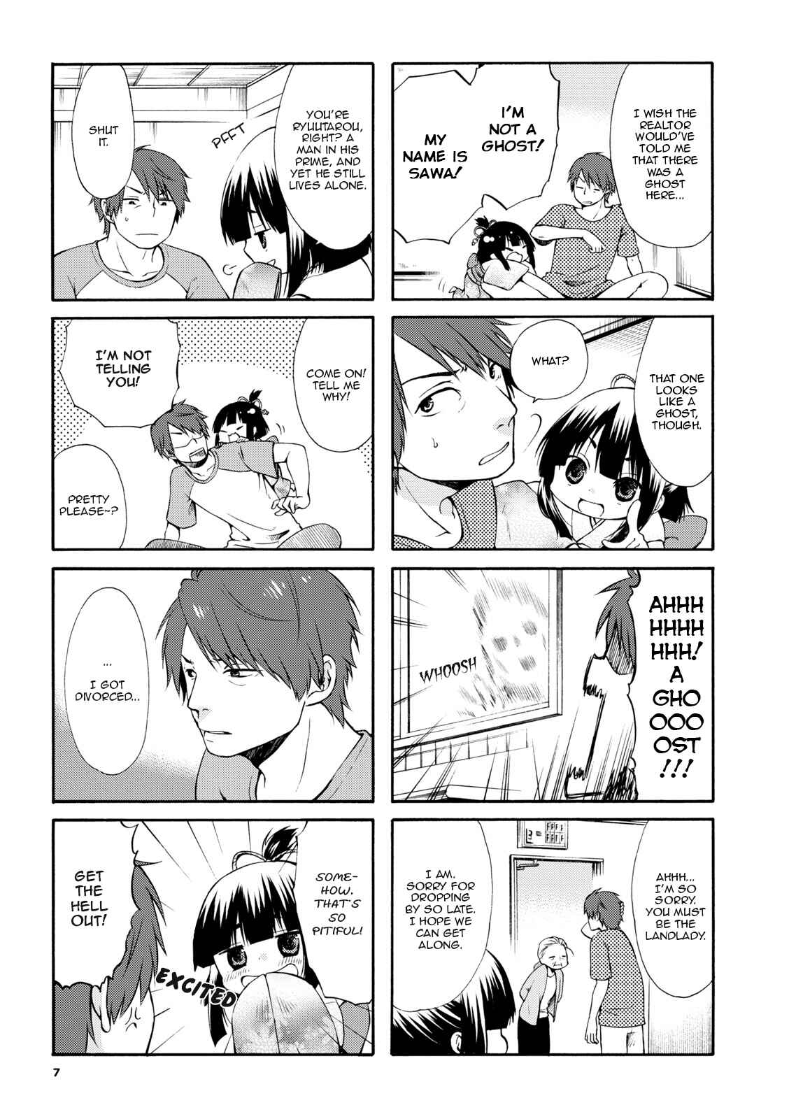 Sono Apato, Zashikiwarashi-Tsuki Bukken ni Tsuki Chapter 1 - Page 7