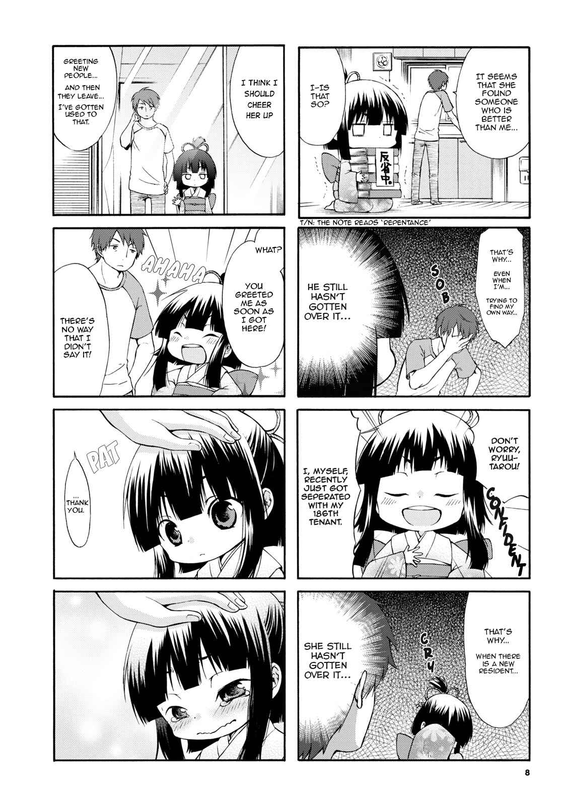 Sono Apato, Zashikiwarashi-Tsuki Bukken ni Tsuki Chapter 1 - Page 8