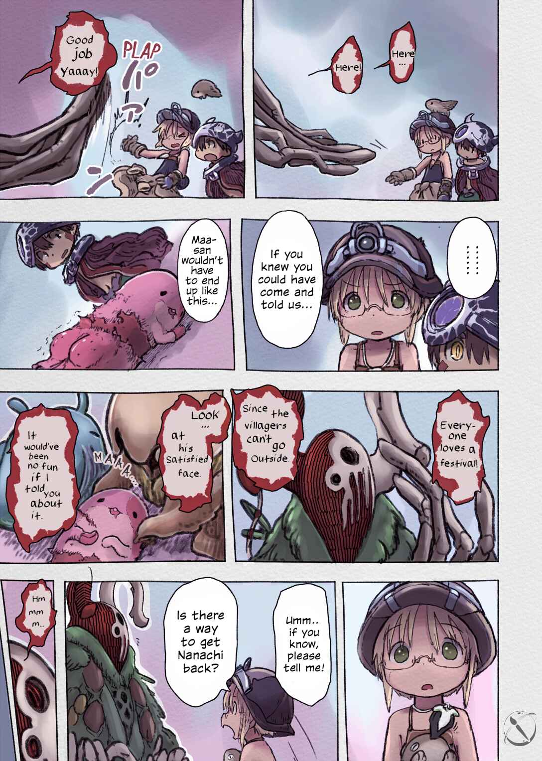 Made In Abyss (Fan Colored) Chapter 47 - Page 8