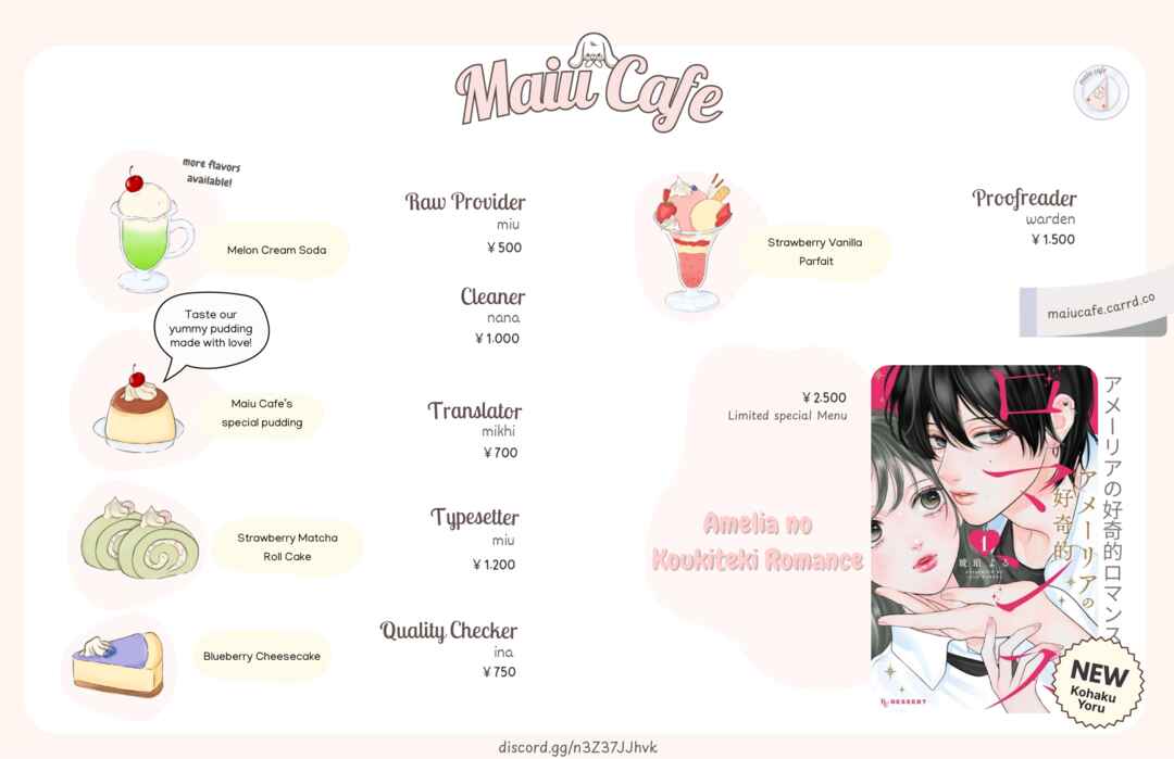 Amelia no Koukiteki Romance Chapter 9 - Page 2