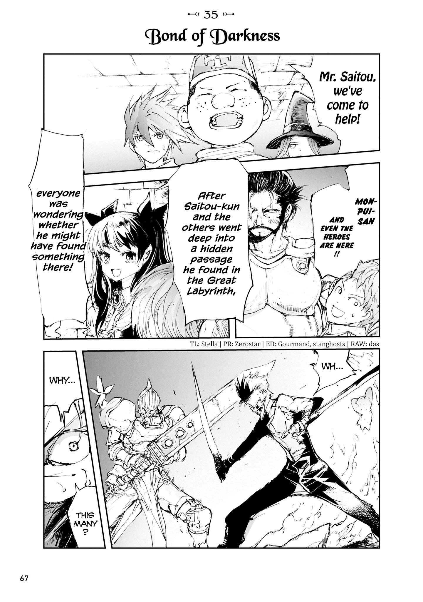 Benriya Saitou-san, Isekai ni Iku Chapter 35 - Page 1