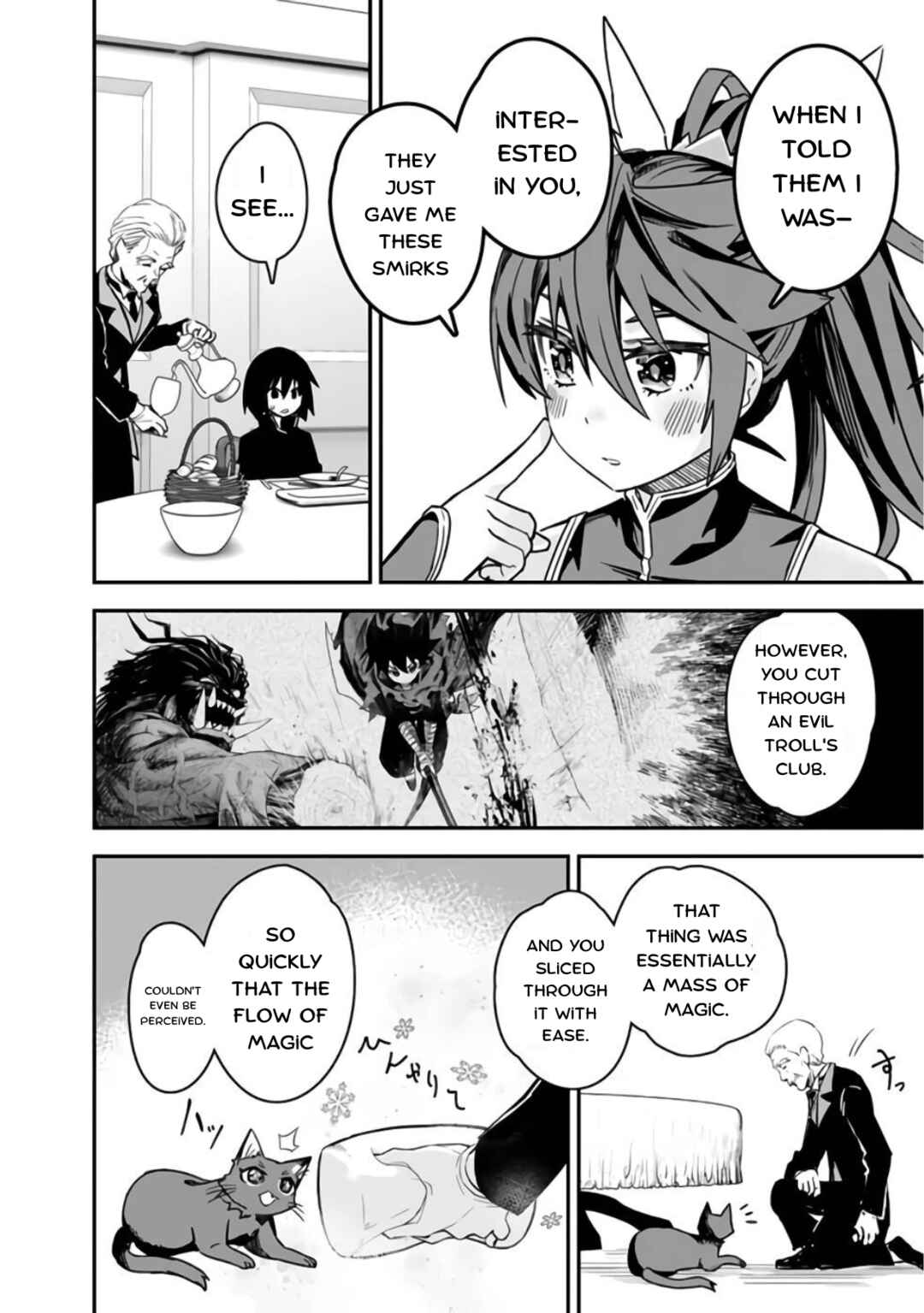 Kuroneko no Kenshi ~Black na Party wo Yametara S-kyuu Boukensha ni Scout Saremashita. Imasara "Modotte kite" to Iwaretemo "Mousoi" desu~ Chapter 4 - Page 17