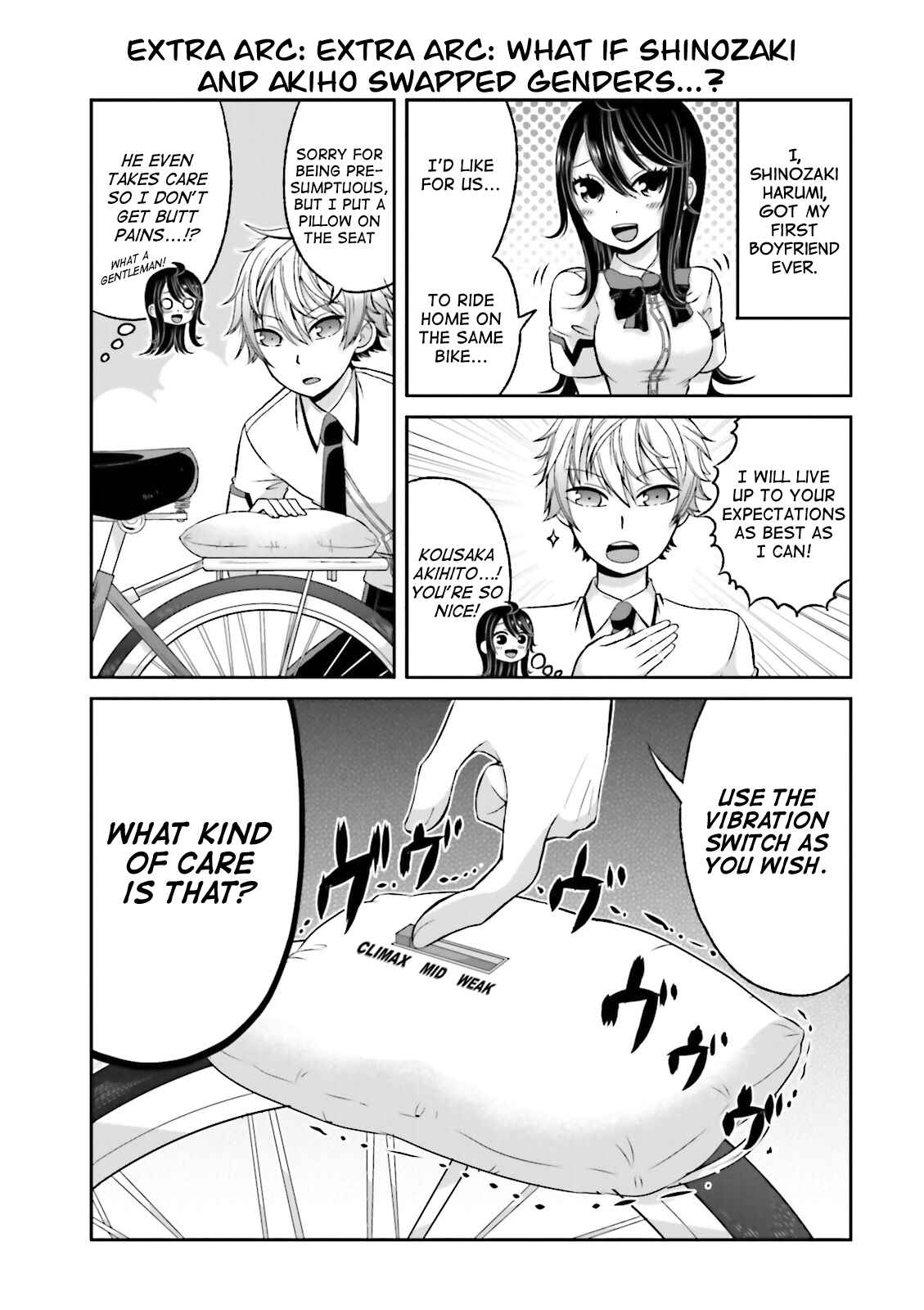 Boku no Kanojo ga Majime Sugiru Shojo Bitch na Ken Chapter 43.6 - Page 2