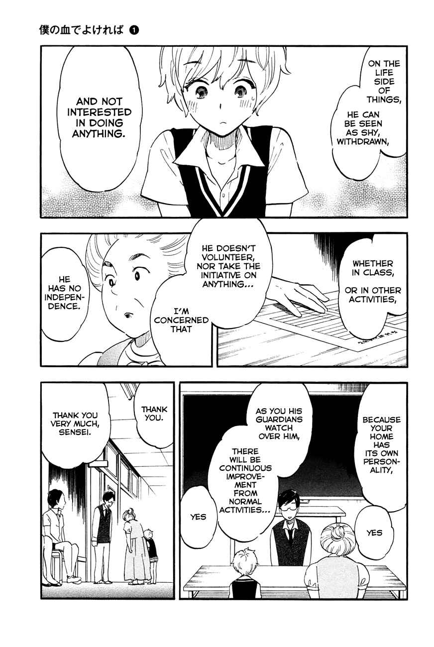 If It Is Fine With My Blood Chapter 2 - Page 5