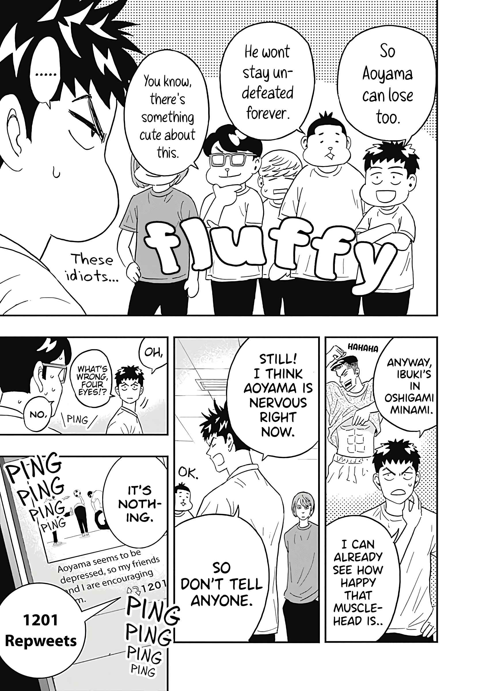 Keppeki Danshi! Aoyama-kun Chapter 22 - Page 9