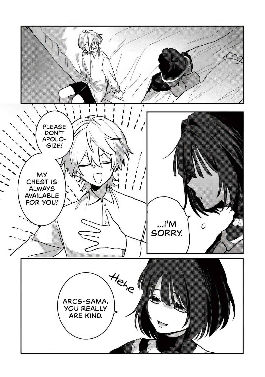 Yamiochi Last Boss Reijou no Osananajimi ni Tensei Shita. Ore ga Shindara Bad End Kakutei nanode Saikyou ni Natta kedo, Mou Yamiochi "Yandereka" Shitemasen ka? Chapter 2 - Page 11
