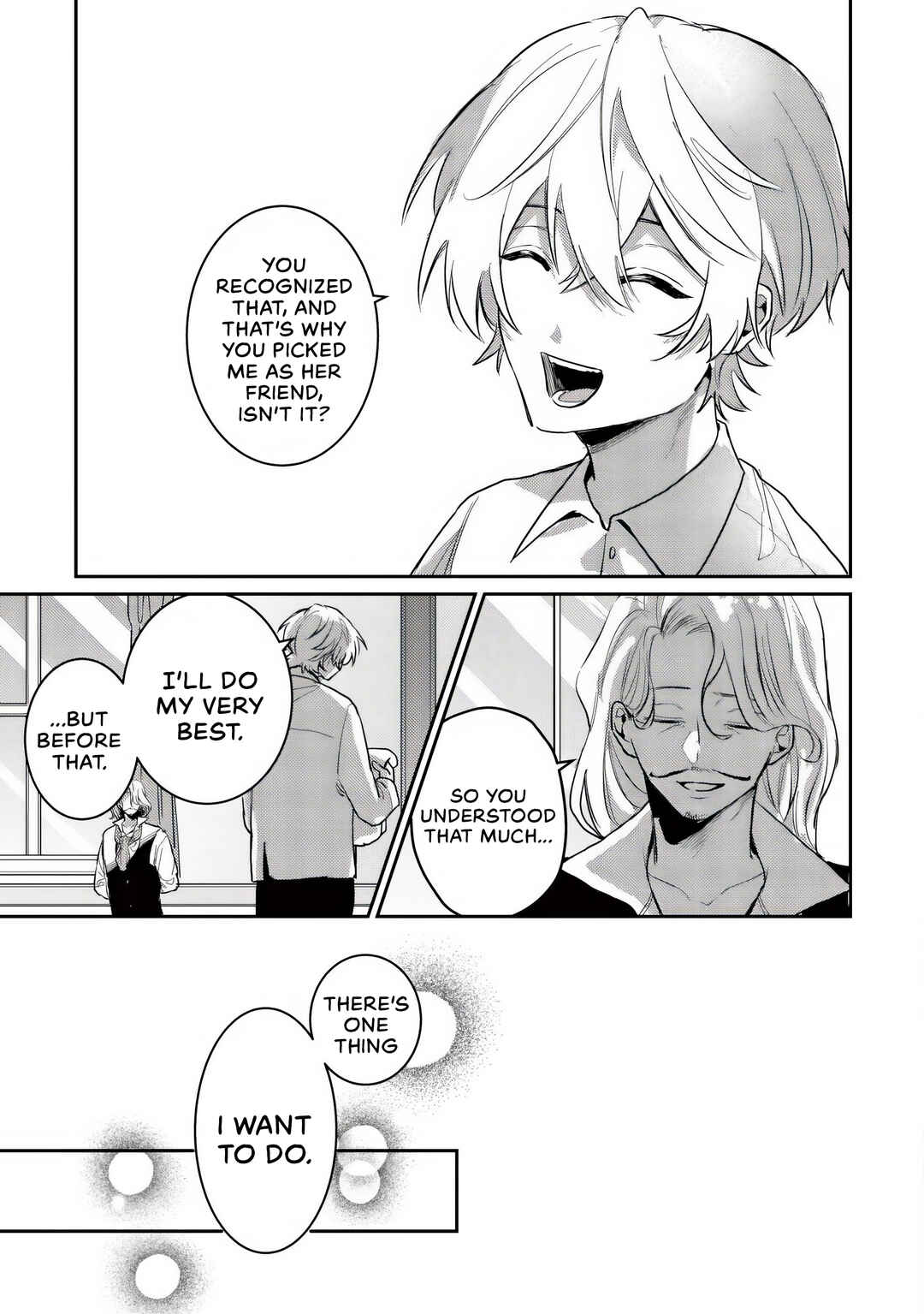 Yamiochi Last Boss Reijou no Osananajimi ni Tensei Shita. Ore ga Shindara Bad End Kakutei nanode Saikyou ni Natta kedo, Mou Yamiochi "Yandereka" Shitemasen ka? Chapter 2 - Page 24