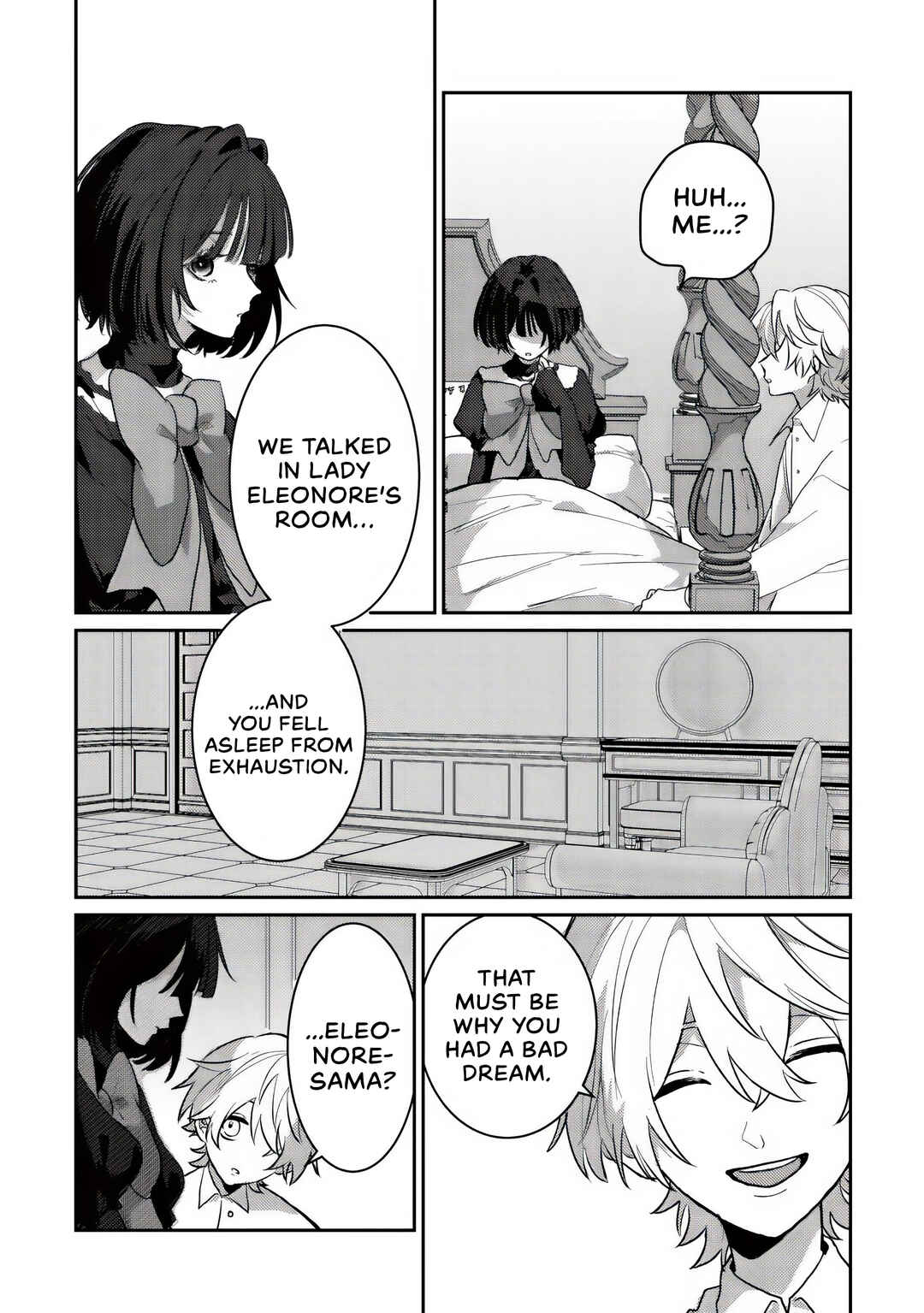 Yamiochi Last Boss Reijou no Osananajimi ni Tensei Shita. Ore ga Shindara Bad End Kakutei nanode Saikyou ni Natta kedo, Mou Yamiochi "Yandereka" Shitemasen ka? Chapter 2 - Page 6