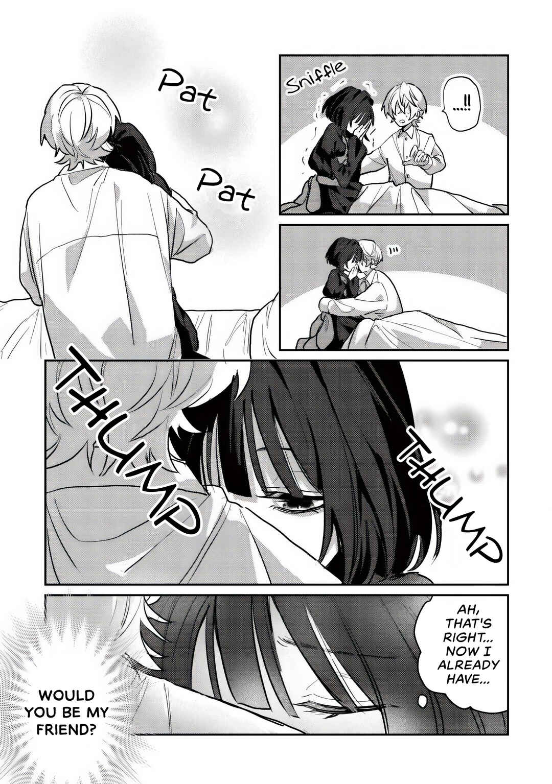 Yamiochi Last Boss Reijou no Osananajimi ni Tensei Shita. Ore ga Shindara Bad End Kakutei nanode Saikyou ni Natta kedo, Mou Yamiochi "Yandereka" Shitemasen ka? Chapter 2 - Page 8