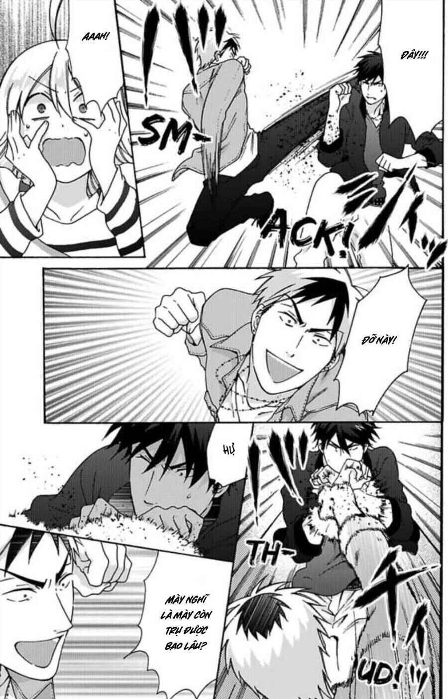 Nyotaika Yankee Gakuen ☆ Ore no Hajimete, Nerawaretemasu. Chapter 27 - Page 7