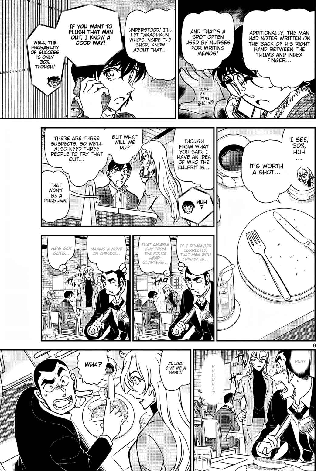 Detective Conan Chapter 1125 - Page 9