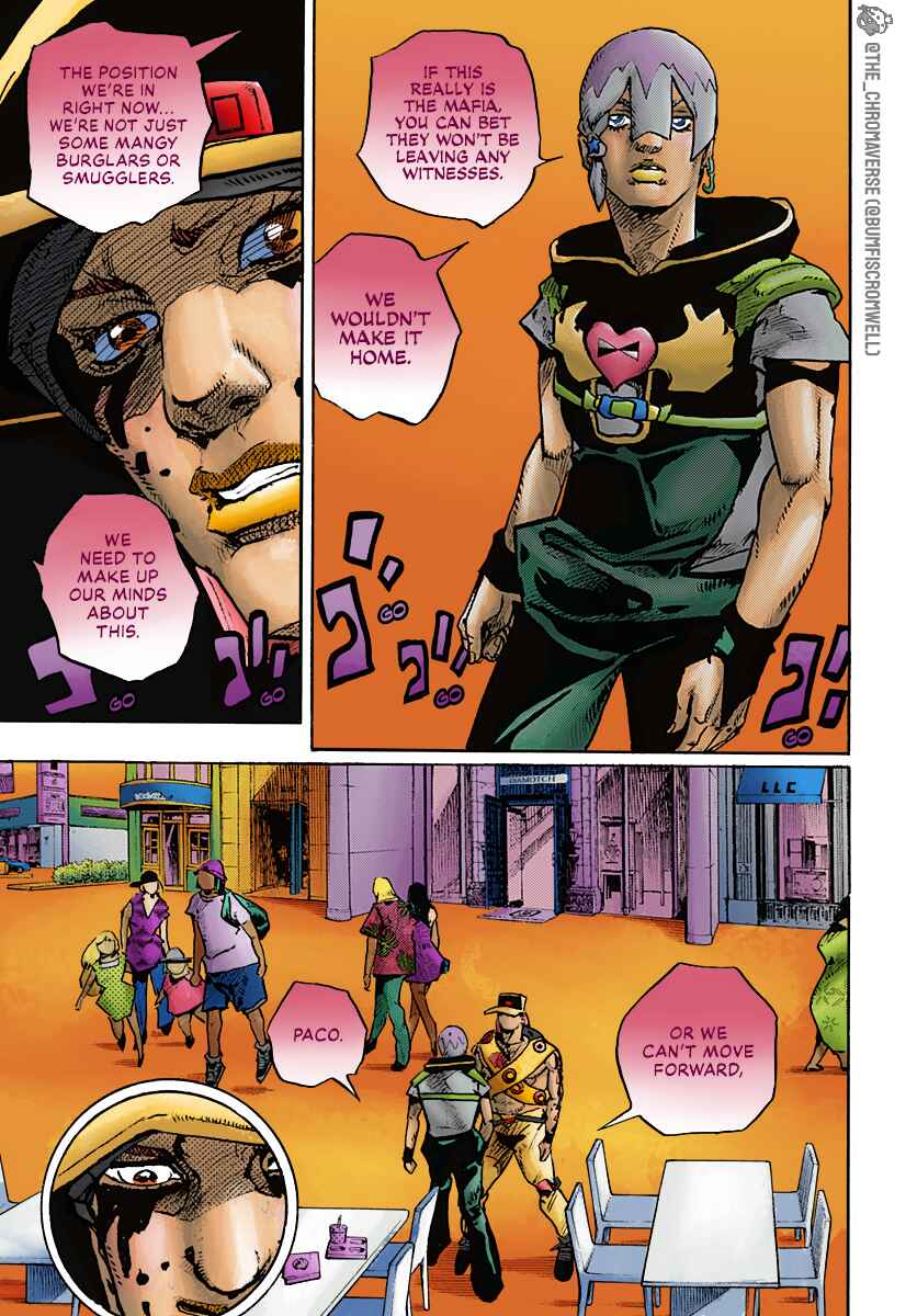 JoJo's Bizarre Adventure Part 9 - The JOJOLands (Fan-Colored) Chapter 9 - Page 11