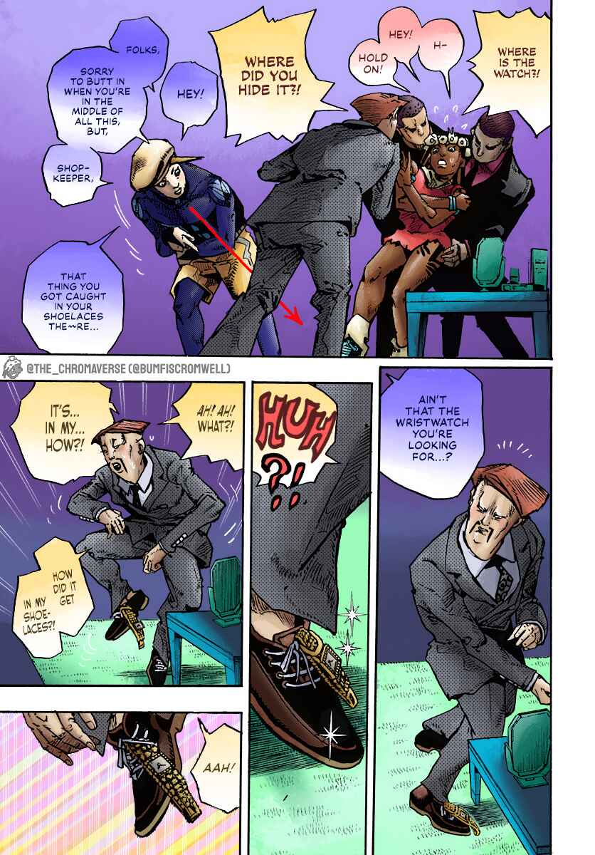 JoJo's Bizarre Adventure Part 9 - The JOJOLands (Fan-Colored) Chapter 9 - Page 29