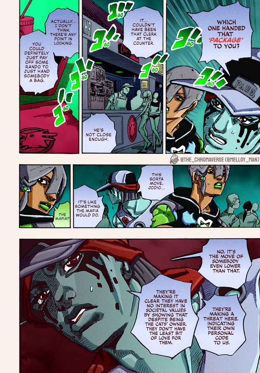 JoJo's Bizarre Adventure Part 9 - The JOJOLands (Fan-Colored) Chapter 9 - Page 6
