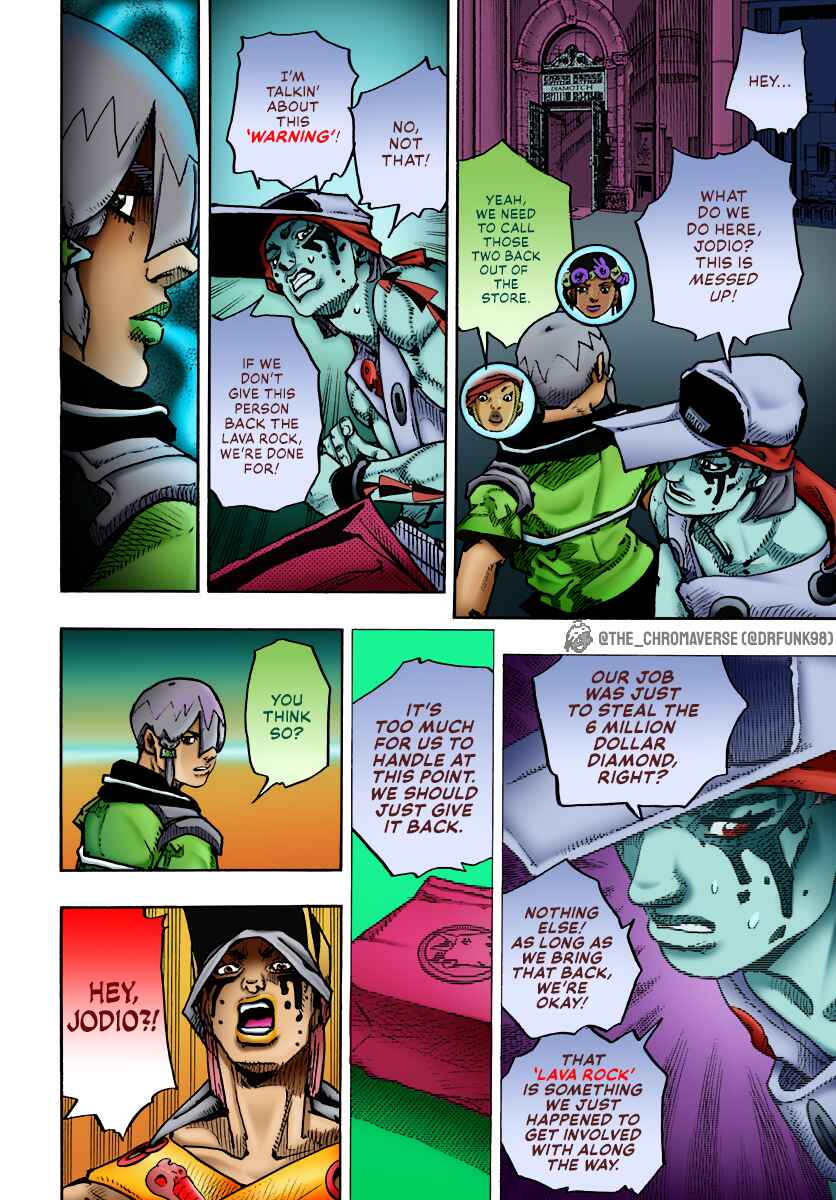 JoJo's Bizarre Adventure Part 9 - The JOJOLands (Fan-Colored) Chapter 9 - Page 8