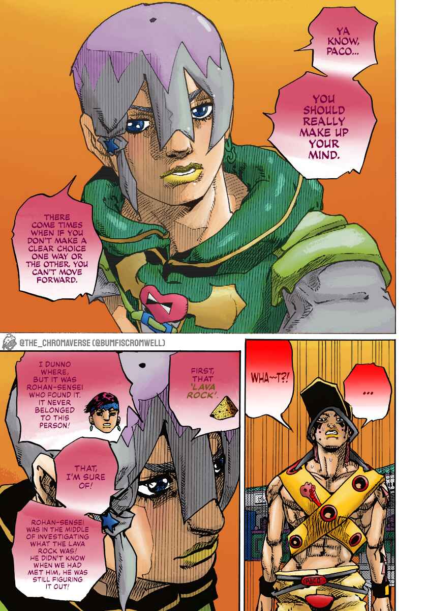 JoJo's Bizarre Adventure Part 9 - The JOJOLands (Fan-Colored) Chapter 9 - Page 9
