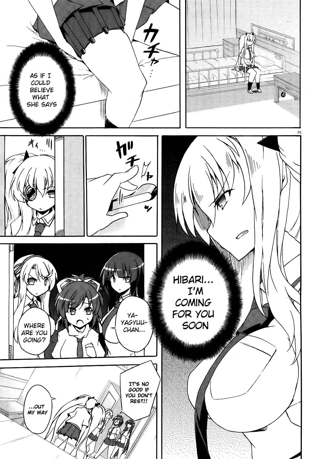 Senran Kagura - Shoujotachi no Shinei Chapter 11 - Page 25