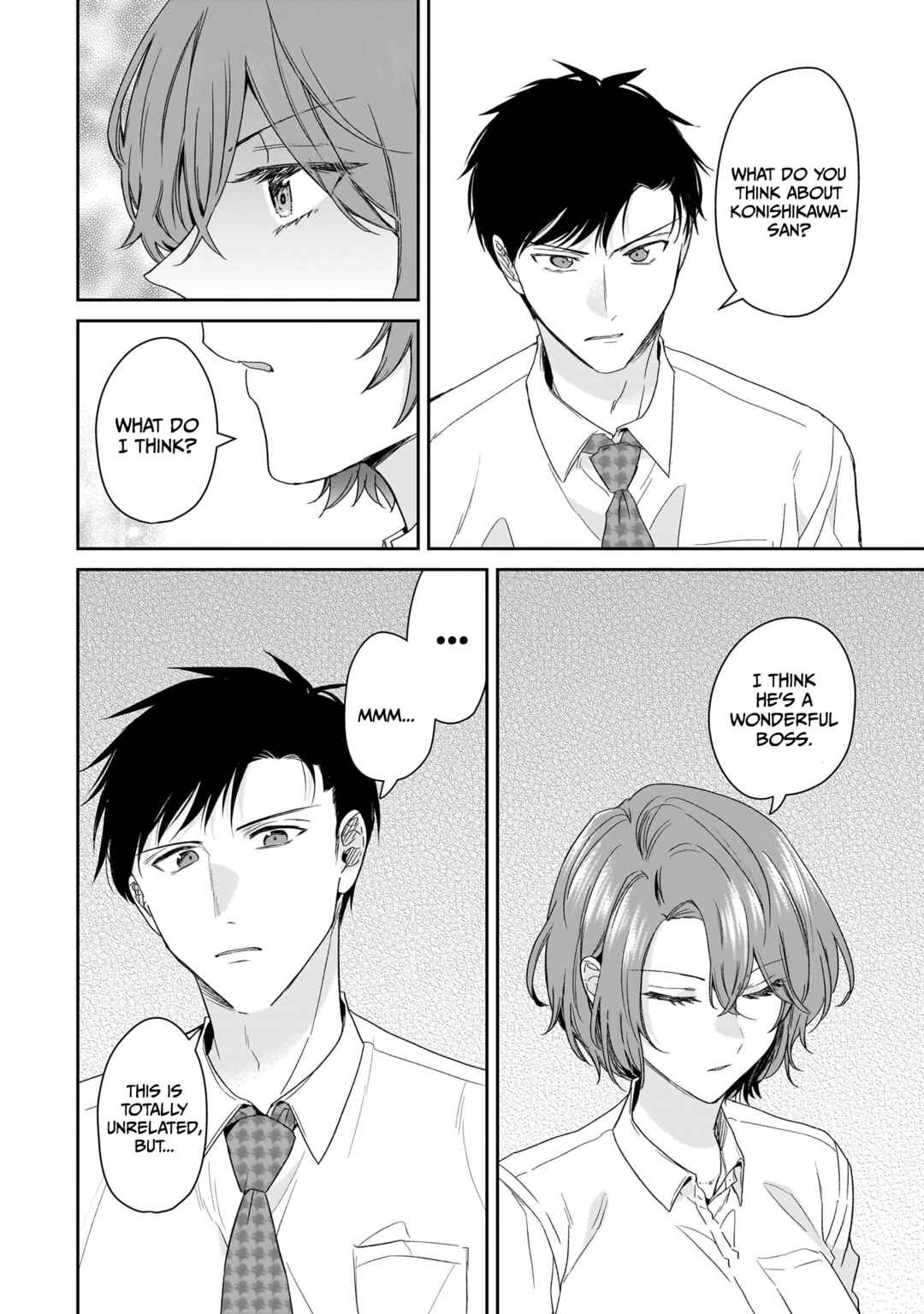 Misato-san wa Amasugi Joushi ni Chotto Kibishii Chapter 22 - Page 12