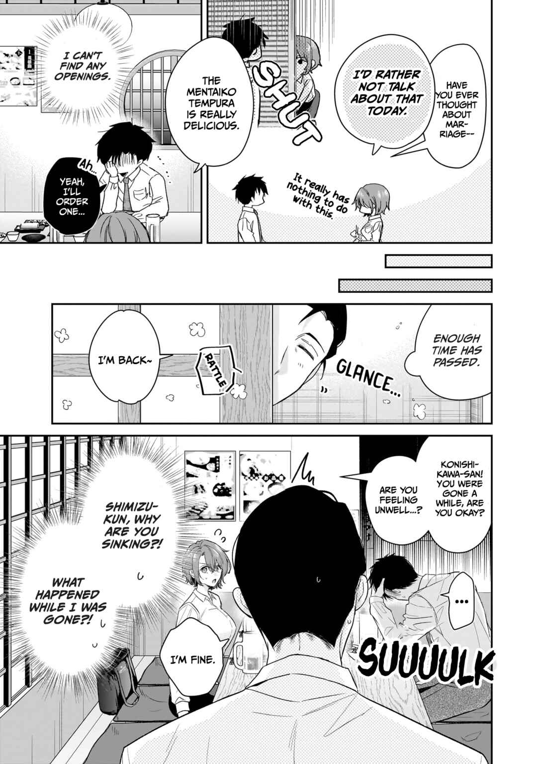 Misato-san wa Amasugi Joushi ni Chotto Kibishii Chapter 22 - Page 13