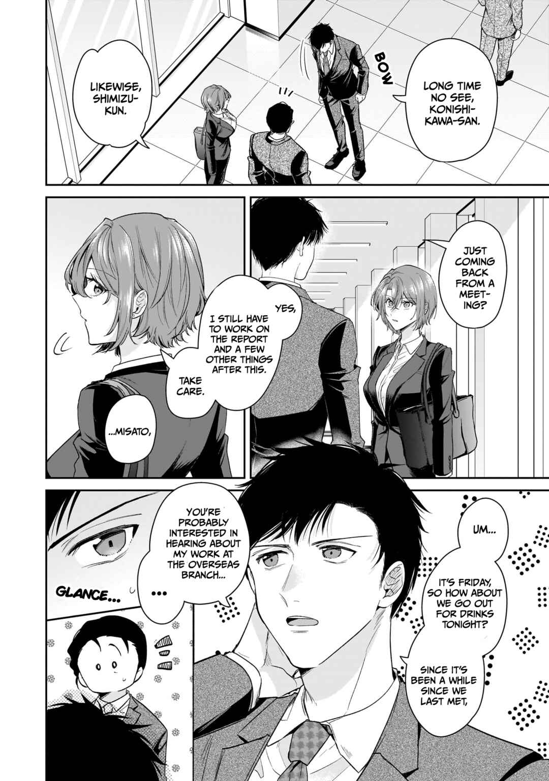 Misato-san wa Amasugi Joushi ni Chotto Kibishii Chapter 22 - Page 2