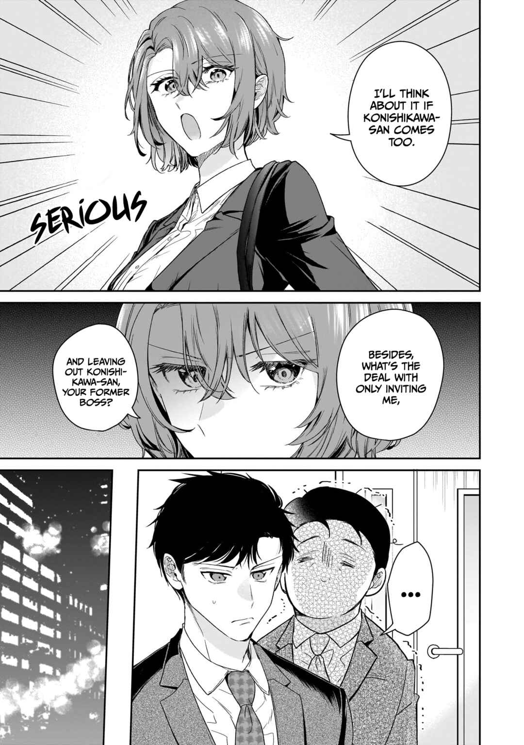 Misato-san wa Amasugi Joushi ni Chotto Kibishii Chapter 22 - Page 7