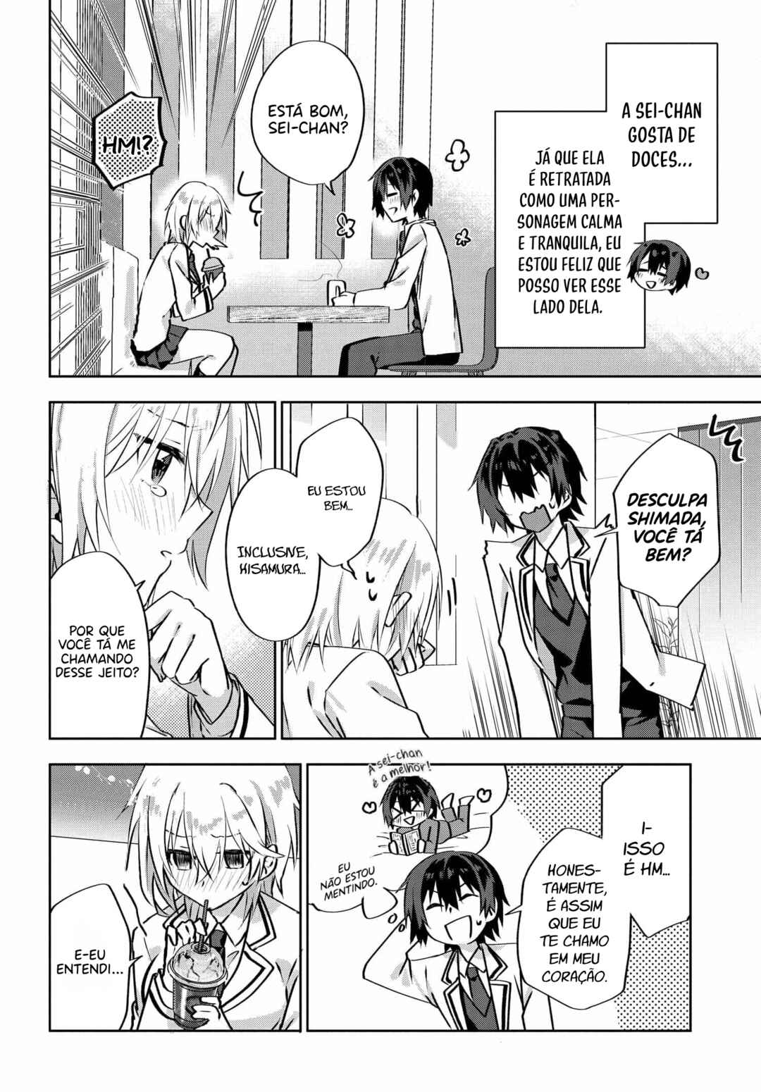 Love Comedy Manga ni Haitteshimatta node, Oshi no Make Heroine wo Zenryoku de Shiawase ni Suru Chapter 4 - Page 4