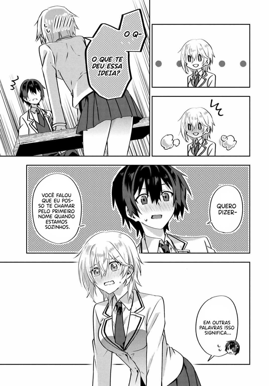 Love Comedy Manga ni Haitteshimatta node, Oshi no Make Heroine wo Zenryoku de Shiawase ni Suru Chapter 4 - Page 7