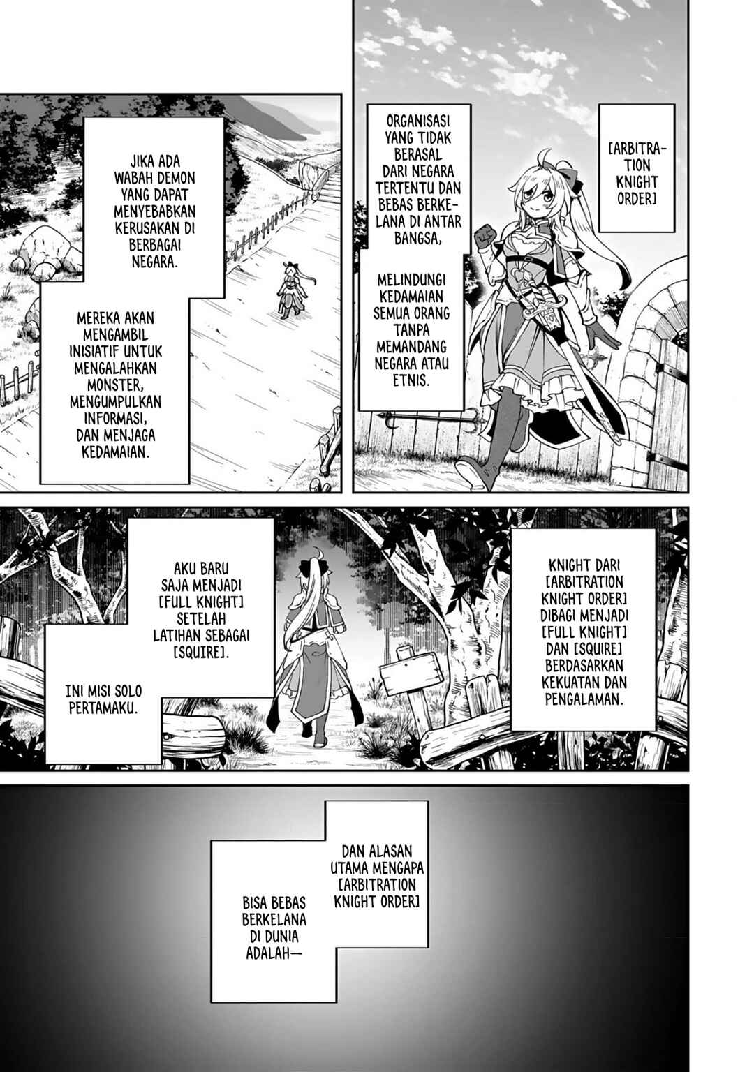 "Eiyuu" ni Akogareta Shoujo wa Kyuuketsuki ni Ochitemo "Eiyuu" wo Mezasu Chapter 1 - Page 6