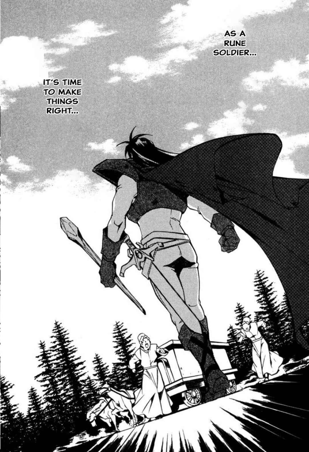 Mahou Senshi Louie: Kouen no Bastard Chapter 32 - Page 34