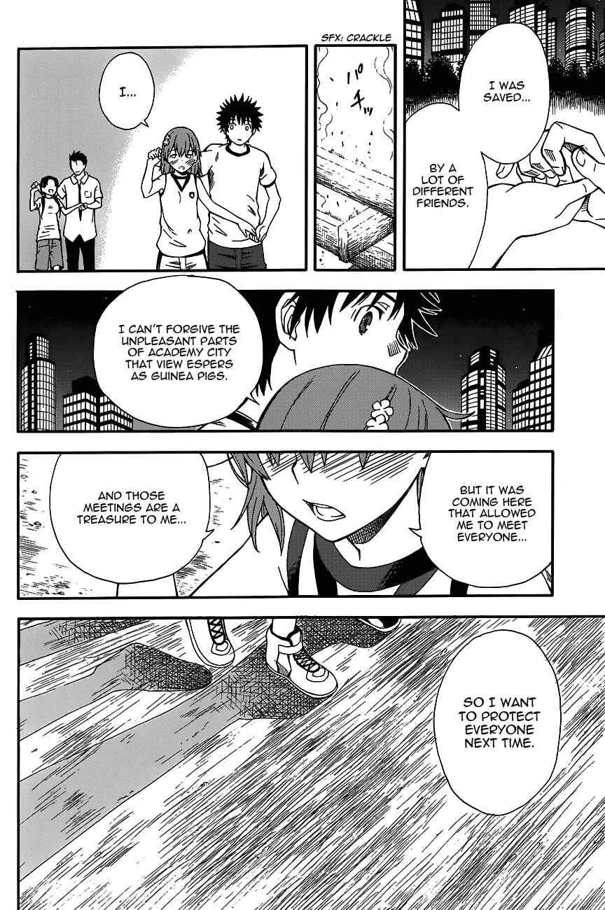Toaru Majutsu no Index Gaiden: Toaru Kagaku no Railgun Chapter 69.5 - Page 18