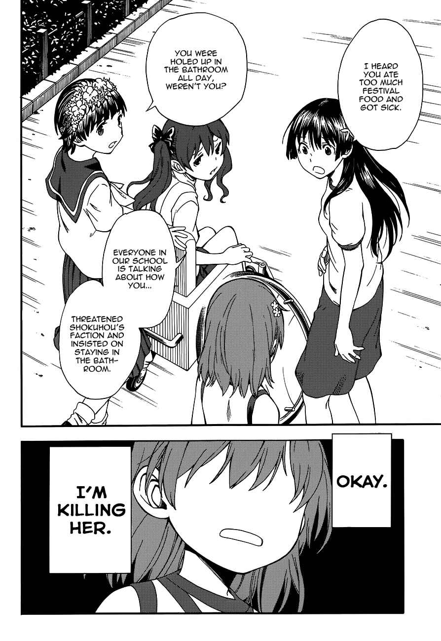 Toaru Majutsu no Index Gaiden: Toaru Kagaku no Railgun Chapter 69.5 - Page 6