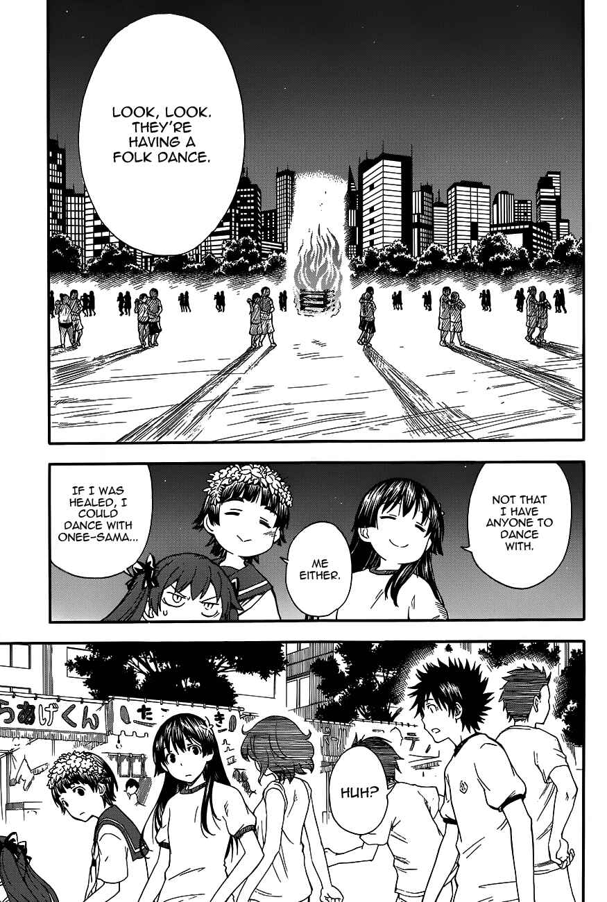 Toaru Majutsu no Index Gaiden: Toaru Kagaku no Railgun Chapter 69.5 - Page 9