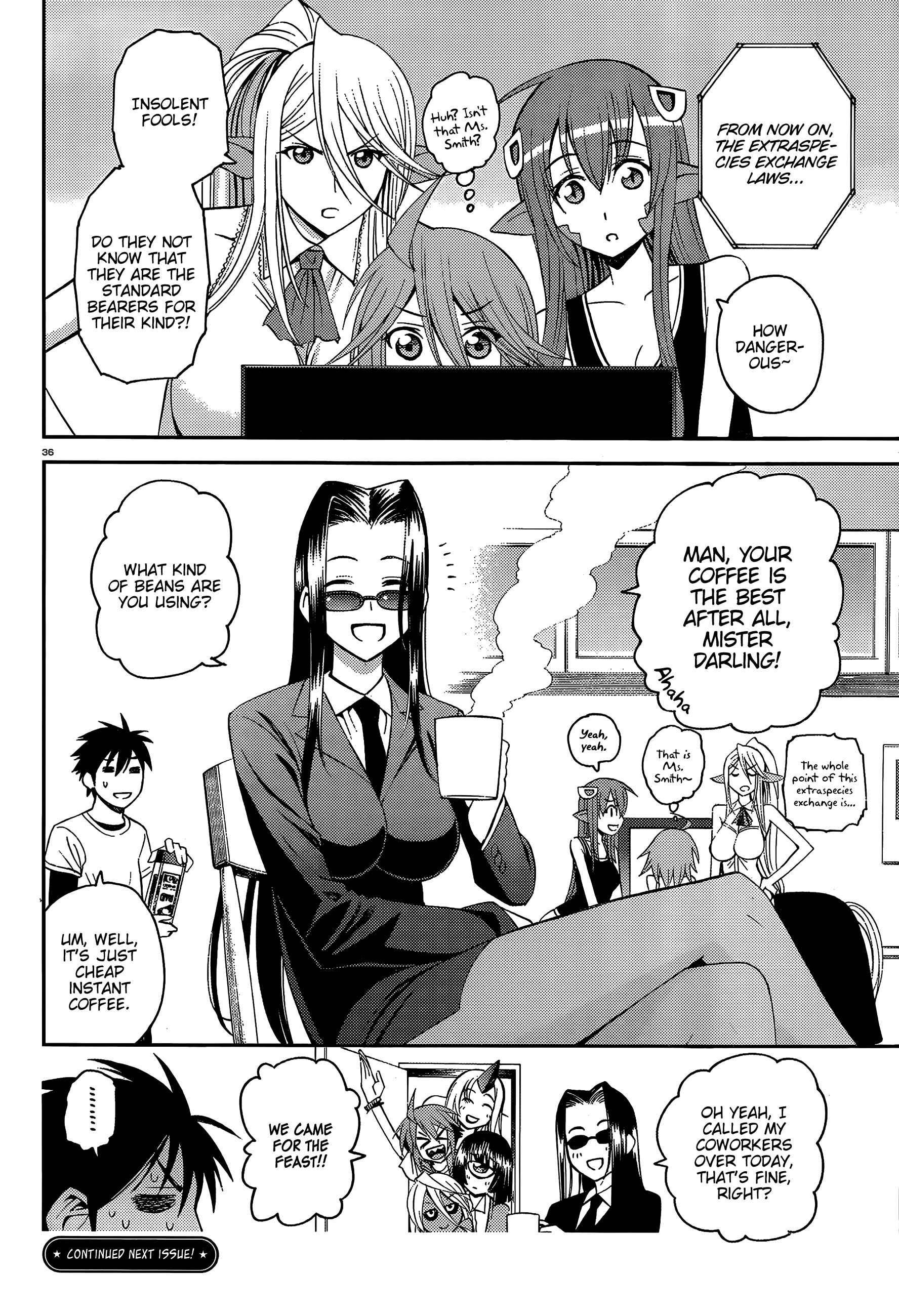 Monster Musume no Iru Nichijou Chapter 11 - Page 35