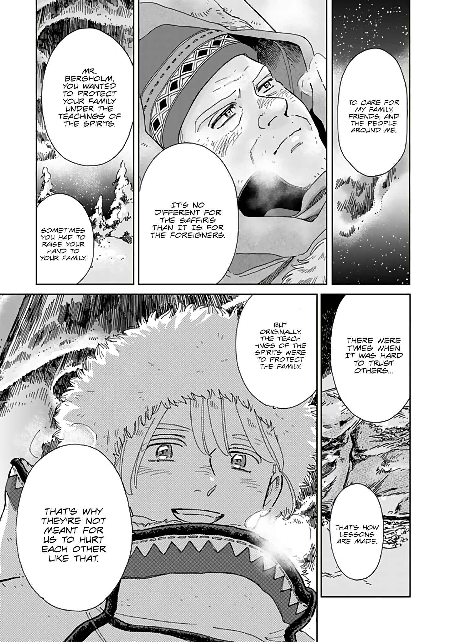 Hokuo Kizoku to Moukinzuma no Yukiguni Karigurashi Chapter 73 - Page 15