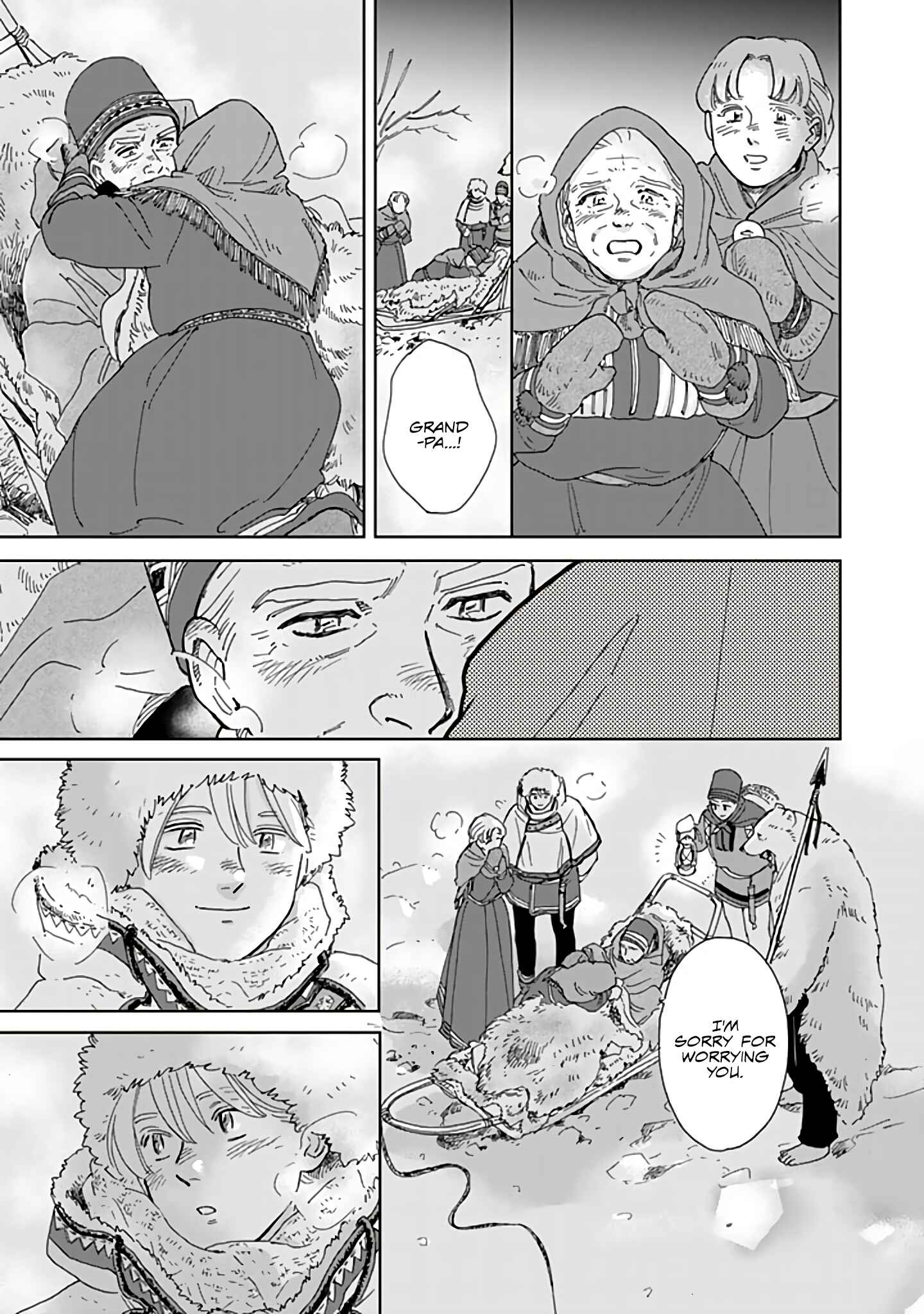 Hokuo Kizoku to Moukinzuma no Yukiguni Karigurashi Chapter 73 - Page 17
