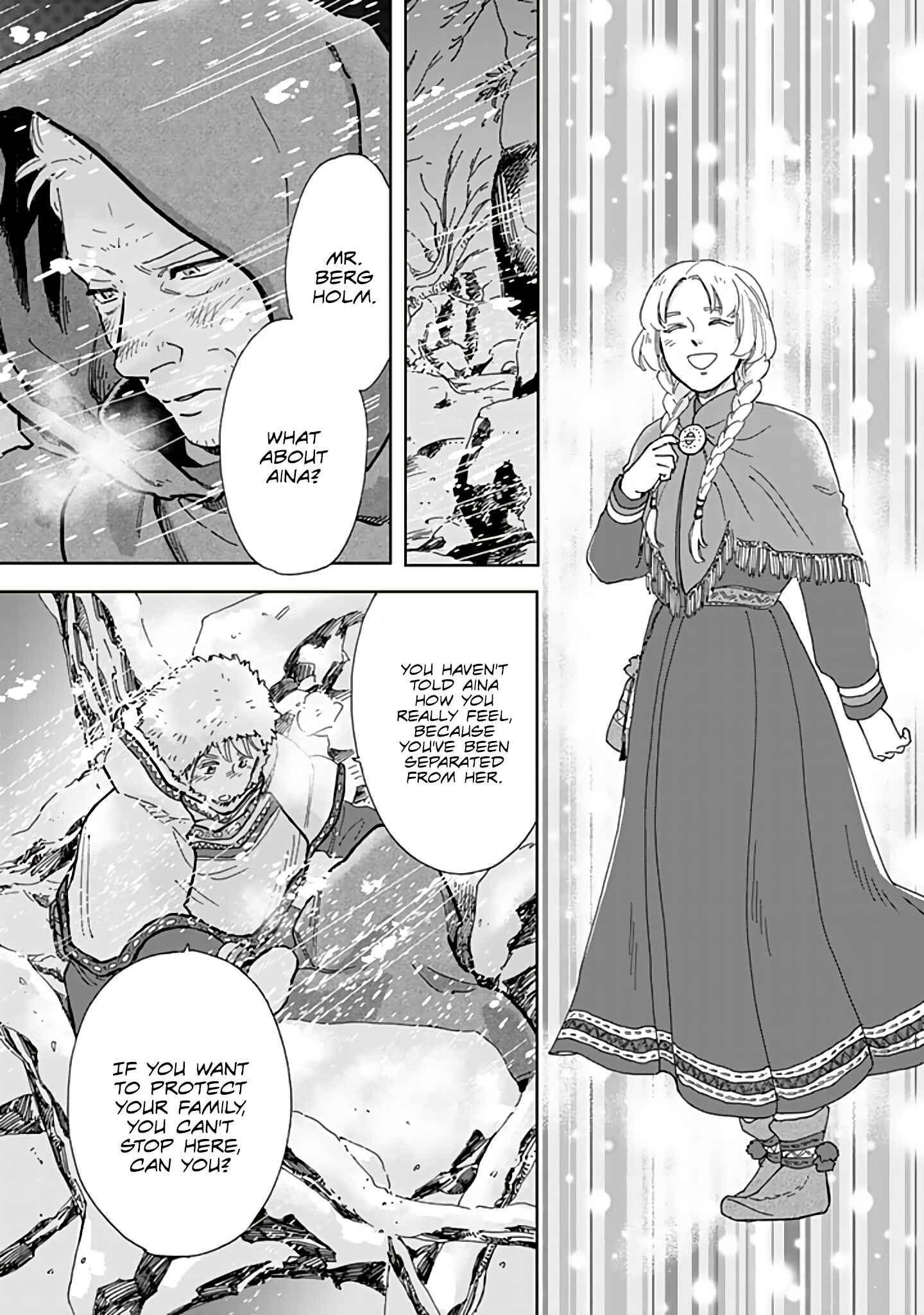 Hokuo Kizoku to Moukinzuma no Yukiguni Karigurashi Chapter 73 - Page 9
