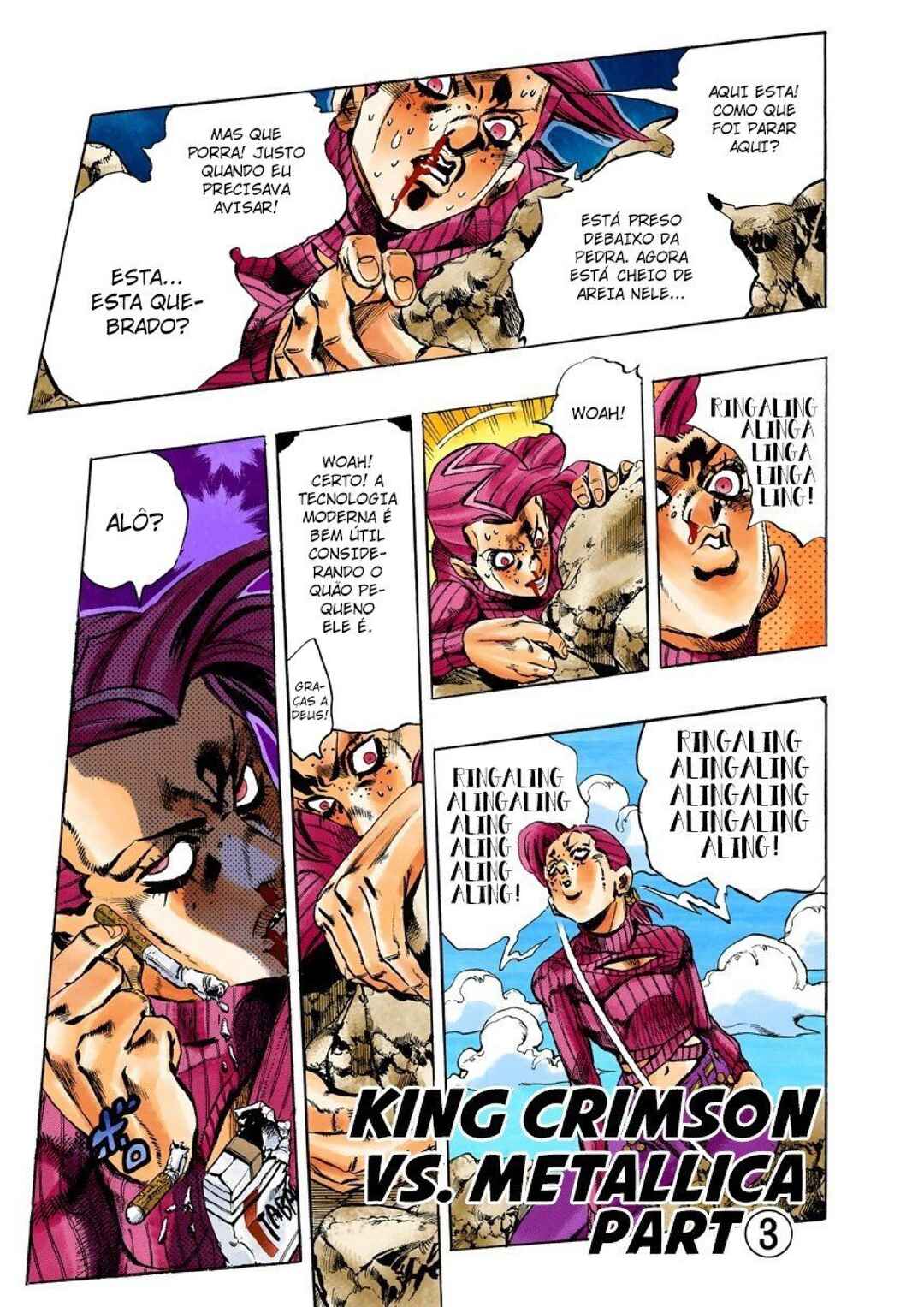 JoJo no Kimyou na Bouken: Part 5 - Ougon no Kaze Color-ban Chapter 107 - Page 1