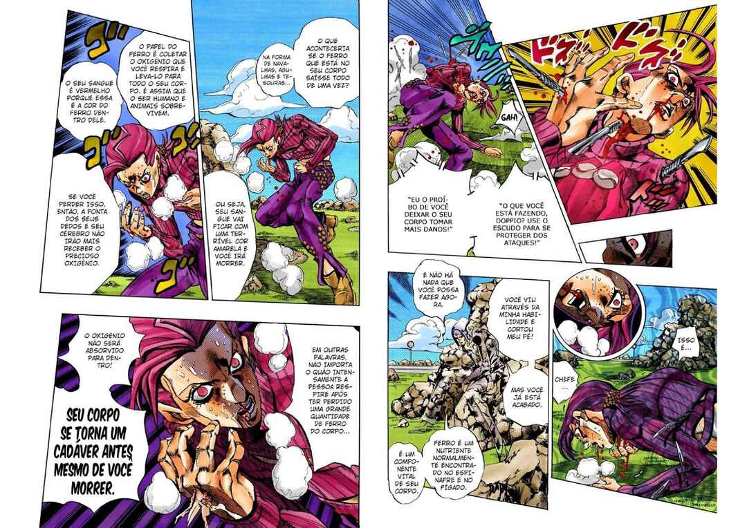 JoJo no Kimyou na Bouken: Part 5 - Ougon no Kaze Color-ban Chapter 107 - Page 7