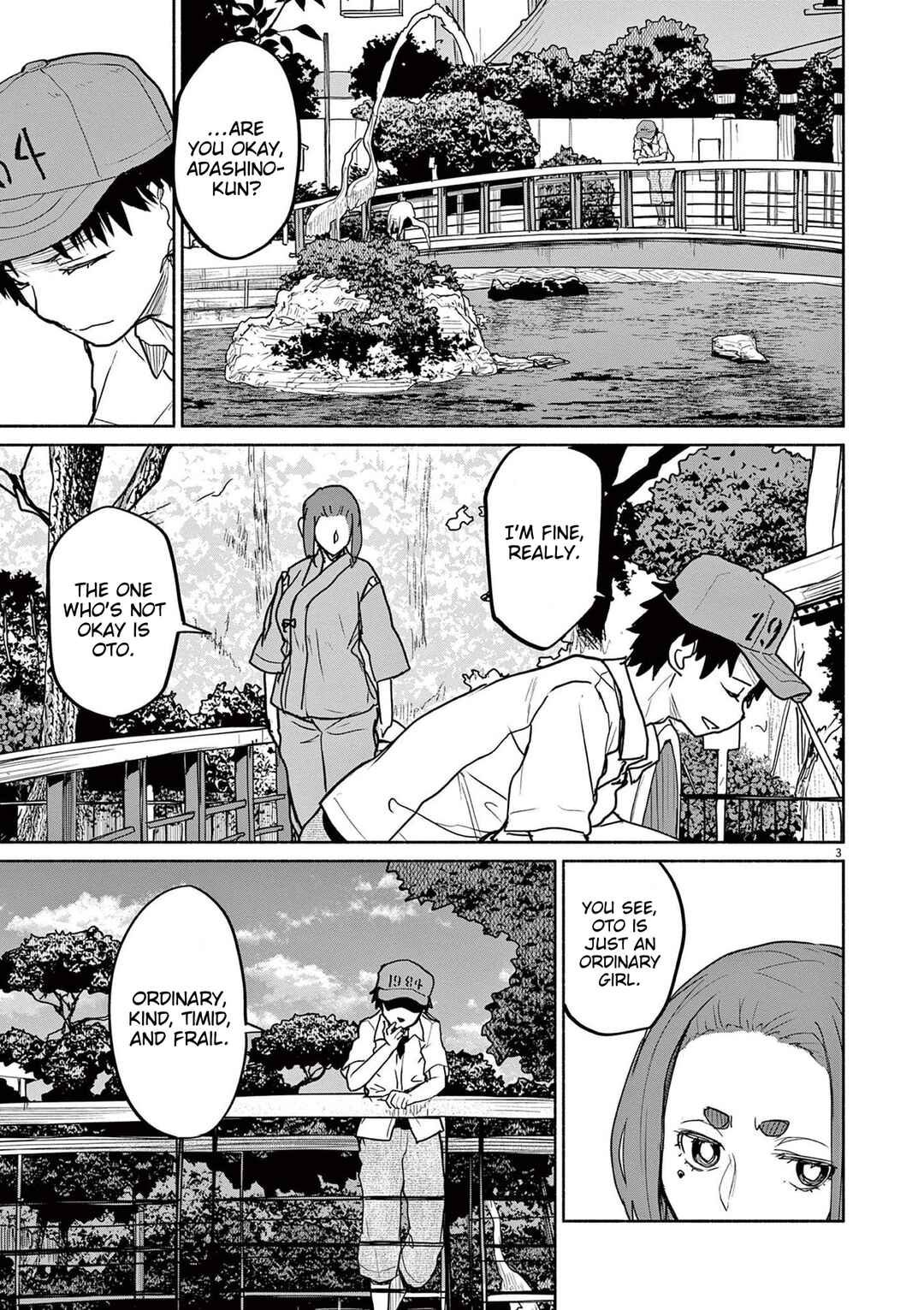 Kaii to Otome to Kamikakushi Chapter 77 - Page 3