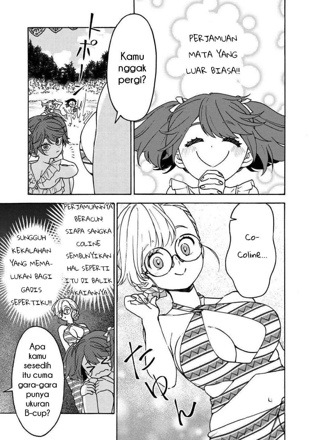 Onna Chara de Isekai Teni shite Cheatppoi kedo Zako Chara na no de Medatazu Heiwa na Shomin wo Mezashimasu! Chapter 8.1 - Page 3