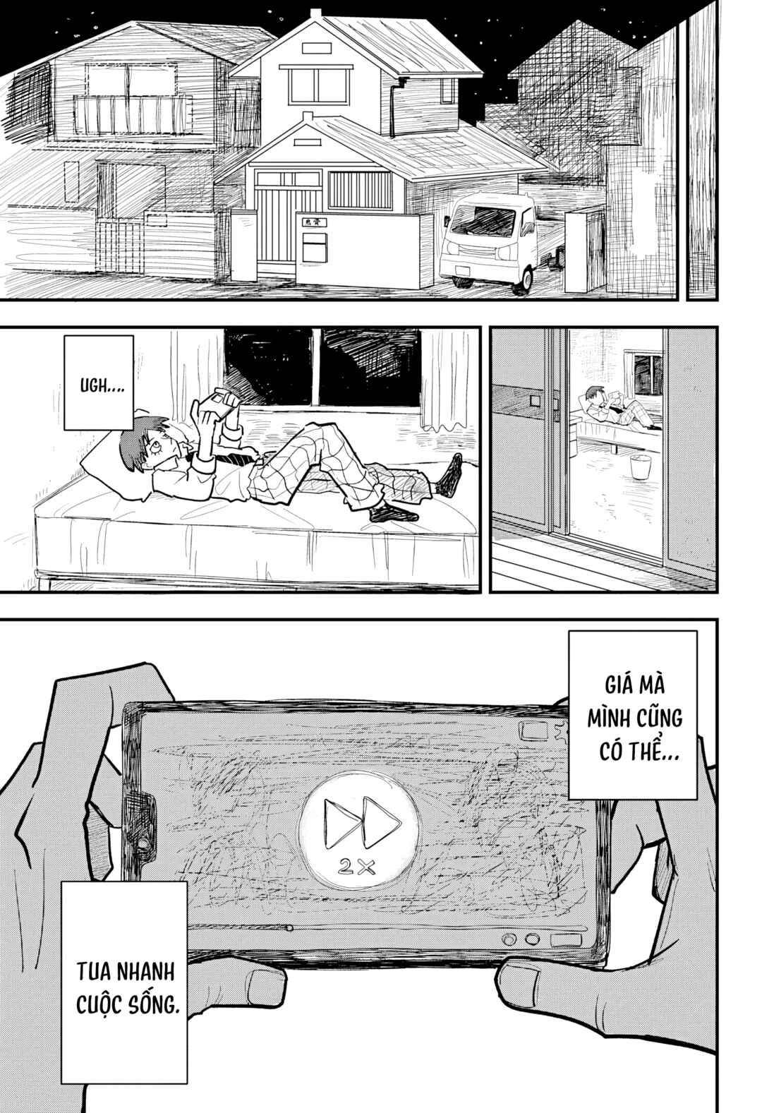 Debasaki Jinsei Chapter Nhật Ký Cánh Gà Chiên Nước Mắm - Page 4