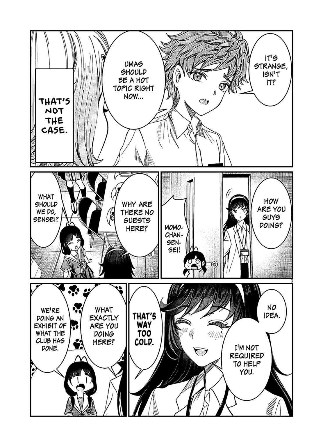 Kimi wa Yakamashi Tojite yo Kuchi wo! Chapter 34 - Page 3