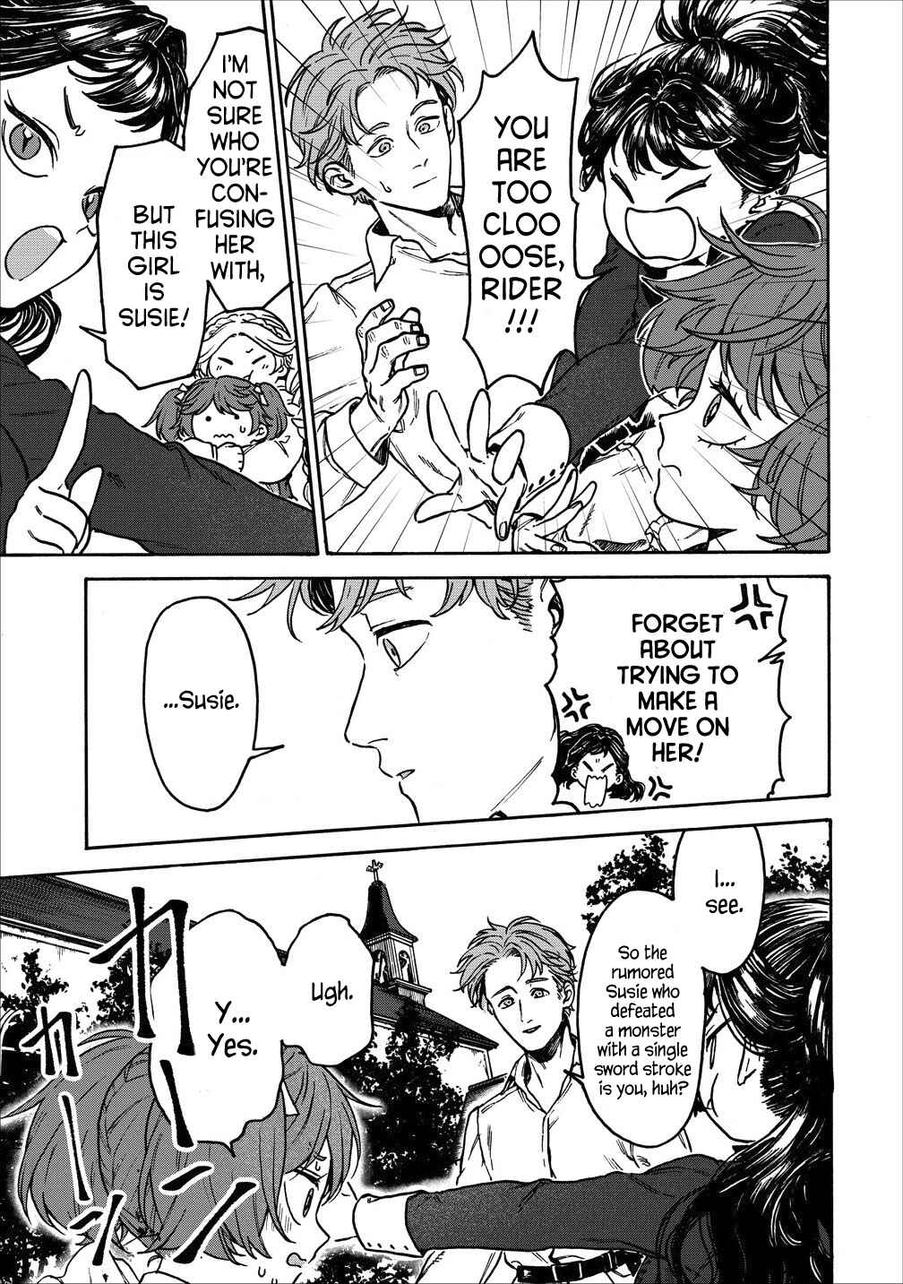 Onna Chara de Isekai Teni shite Cheatppoi kedo Zako Chara na no de Medatazu Heiwa na Shomin wo Mezashimasu! Chapter 6.1 - Page 3