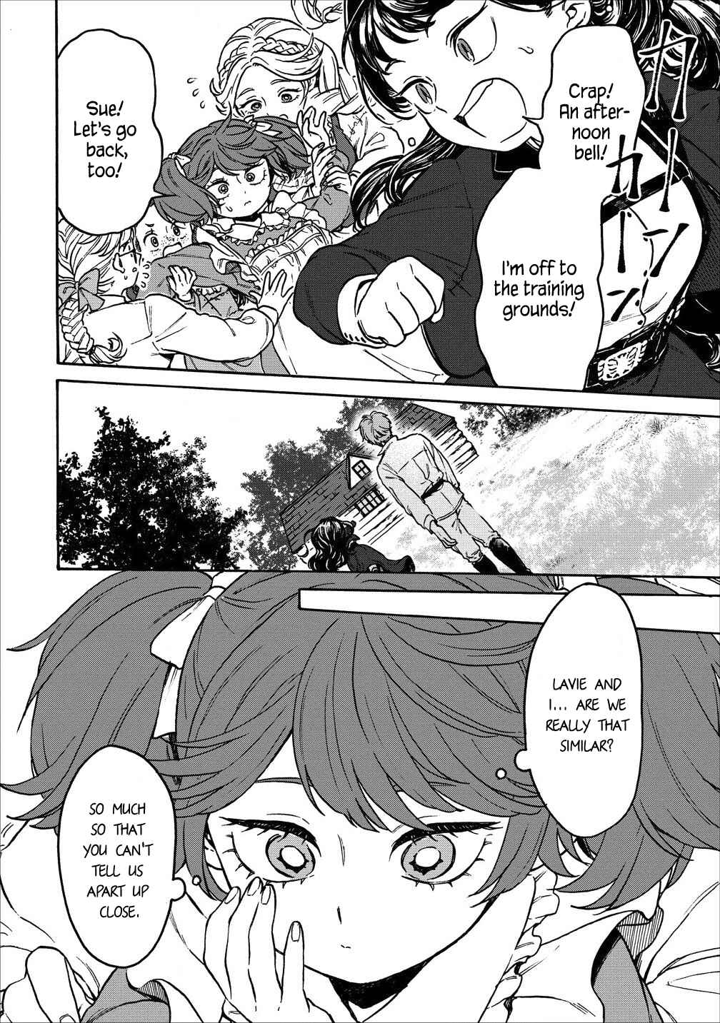 Onna Chara de Isekai Teni shite Cheatppoi kedo Zako Chara na no de Medatazu Heiwa na Shomin wo Mezashimasu! Chapter 6.1 - Page 4
