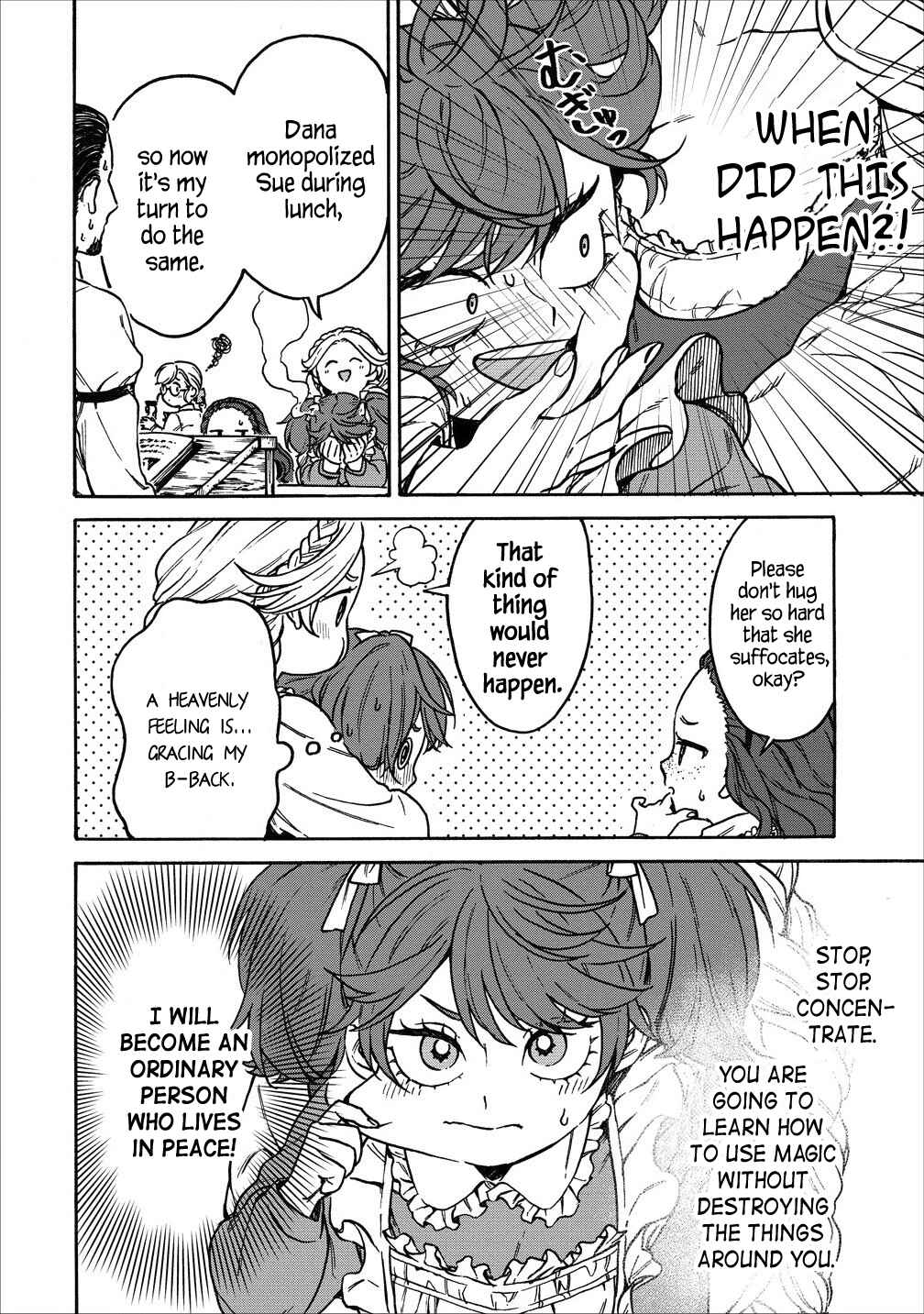 Onna Chara de Isekai Teni shite Cheatppoi kedo Zako Chara na no de Medatazu Heiwa na Shomin wo Mezashimasu! Chapter 6.1 - Page 6