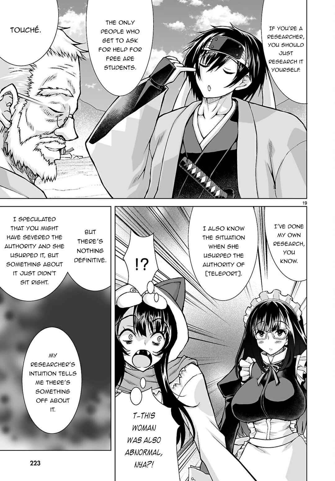 Isekai ni Shoukan Saretan da kedo, Nandemo Kireteshimau Kennou o Te ni Ireta no de Easy Mode deshita Chapter 13 - Page 22
