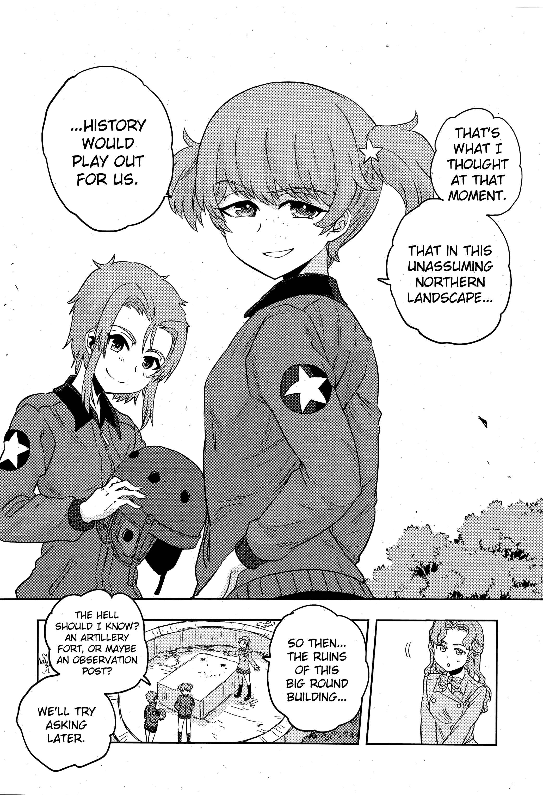 Girls und Panzer: Ribbon no Musha Chapter 48 - Page 14